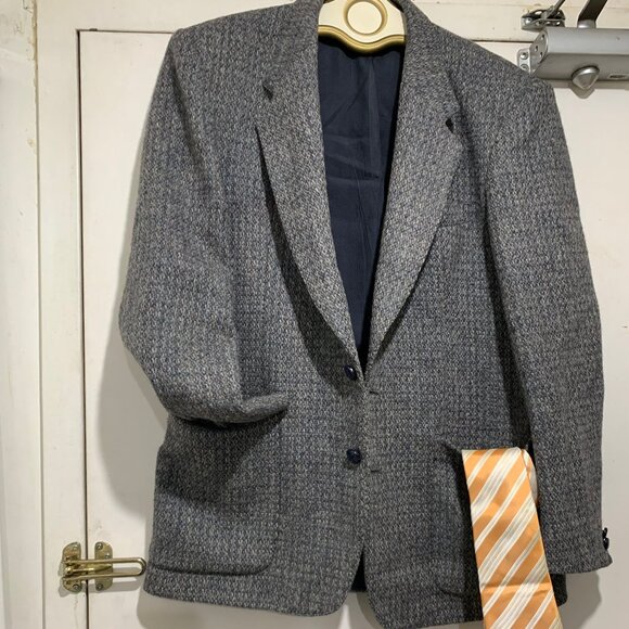 VINTAGE HARRIS TWEED SPORT BLAZERS SIZE 40R - Picture 9 of 15